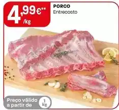 Intermarché Porco entrecosto promoção