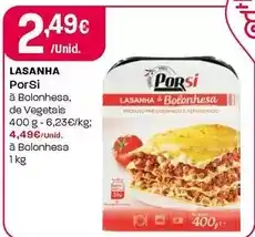 Intermarché Porsi - lasanha promoção