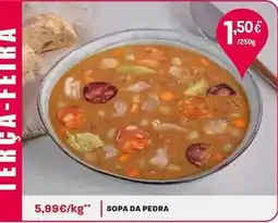 Intermarché Sopa da pedra promoção