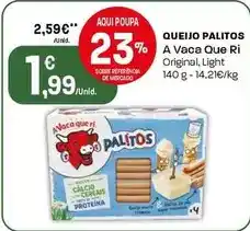 Intermarché A vaca que ri - queijo palitos promoção