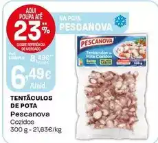 Intermarché Pescanova - tentaculos de pota promoção