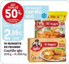 Intermarché Capitão iglo - 10 nuggets de frango promoção