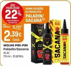 Intermarché Paladin/ sacana - molho piri-piri promoção