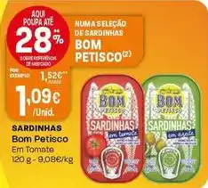 Intermarché Bom petisco - sardinhas promoção