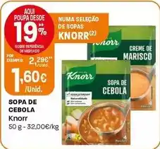 Intermarché Knorr - sopa de cebola promoção