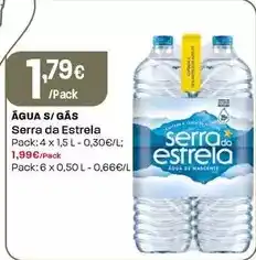 Intermarché Serra da estrela - água s/gas promoção