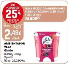 Intermarché Glade - ambientador vela promoção