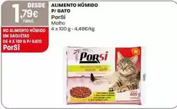 Intermarché Porsi - alimento húmido p/gato promoção