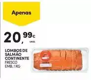 Continente Bom dia Continente - lombos de salmão promoção