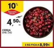 Continente Bom dia A+ - cereja promoção