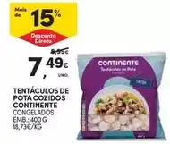 Continente Bom dia Continente - tentaculos de pota cozidos promoção