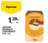 Continente Bom dia Continente - açúcar amarelo promoção