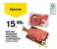 Continente Bom dia Nacional - bife do traseiro continente promoção