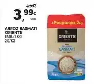 Continente Bom dia Oriente - arroz basmati promoção