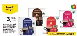 Continente Bom dia Continente - capsulas cafe compativies c/ dolce gusto promoção