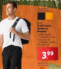Lidl Crivit - t-shirt para senhora/homem promoção