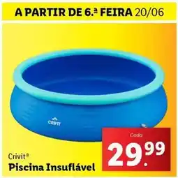 Lidl Crivit - piscina insuflavel promoção