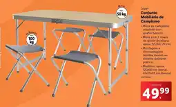 Lidl com - conjunto mobilario de campismo promoção