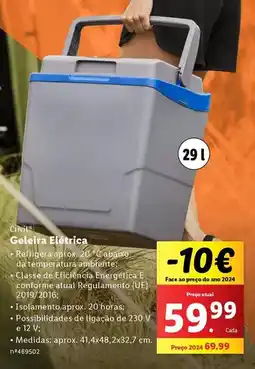 Lidl Chicco - geleira eletrica promoção