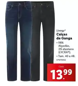 Lidl A+ - calcas de ganga promoção