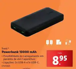 Lidl Powerbank 10000 mah promoção
