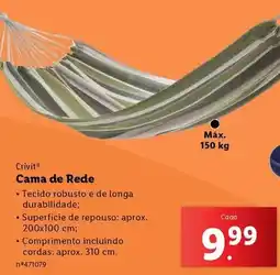 Lidl Crivit - cama de rede promoção