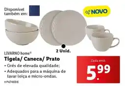 Lidl A+ - tigela/ caneca/ prato promoção