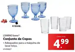 Lidl A+ - conjunto de copos promoção