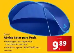 Lidl Crivit - abrigo solar para praia promoção