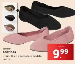 Lidl Esmara - sabrinas promoção