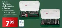 Lidl Conjunto de roquetes e pontas promoção