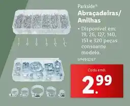 Lidl Abracadeiras/ anilhas promoção