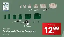 Lidl Conjunto de brocas cranianas promoção