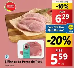 Lidl Portugal - bifinhos da perna de peru promoção