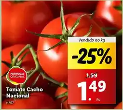 Lidl Portugal - tomate cacho nacional promoção