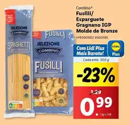 Lidl Combino - fusilli/esparguete gragnano igp promoção