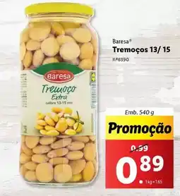Lidl Tremoços 13/15 promoção