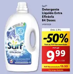 Lidl Lidl - detergente líquido extra eficacia promoção