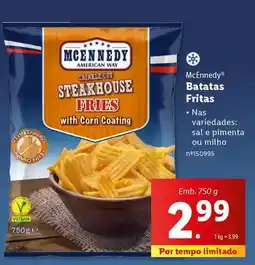 Lidl Mcennedy - batatas fritas promoção