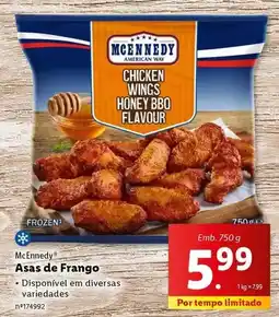 Lidl Mcennedy - asas de frango promoção