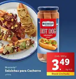 Lidl Mcennedy - salsichas para cachorro promoção