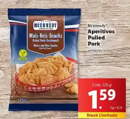 Lidl Mcennedy - aperitivos pulled pork promoção