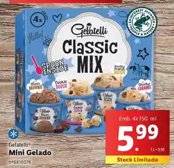 Lidl Gelatelli - mini gelado promoção