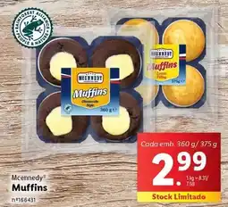 Lidl Mcennedy - muffins promoção