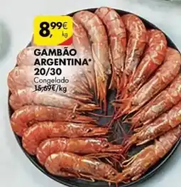 Pingo Doce Gambão argentina 20/30 promoção