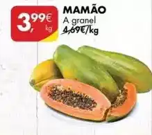 Pingo Doce A+ - mamão promoção