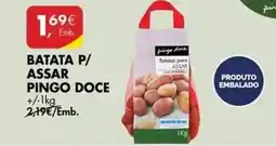 Pingo Doce Pingo doce - batata p/ assar promoção