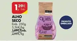Pingo Doce Alho seco promoção