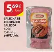 Pingo Doce Salsicha de churrasco promoção