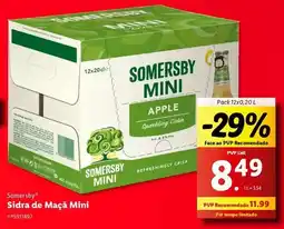 Lidl Somersby - sidra de maçã mini promoção